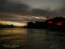 L'isola di Kitchener tramonto